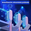 Porta Cepillo de Dientes Inteligente con Esterilizador UV y Dispensador de Pasta - Shopping Digital