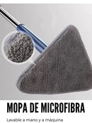 Mopa Triangular CleanHome® + 2 Recambios Gratis